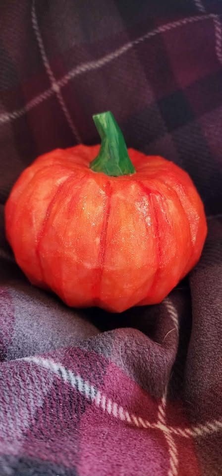 Mini painted pumpkin
