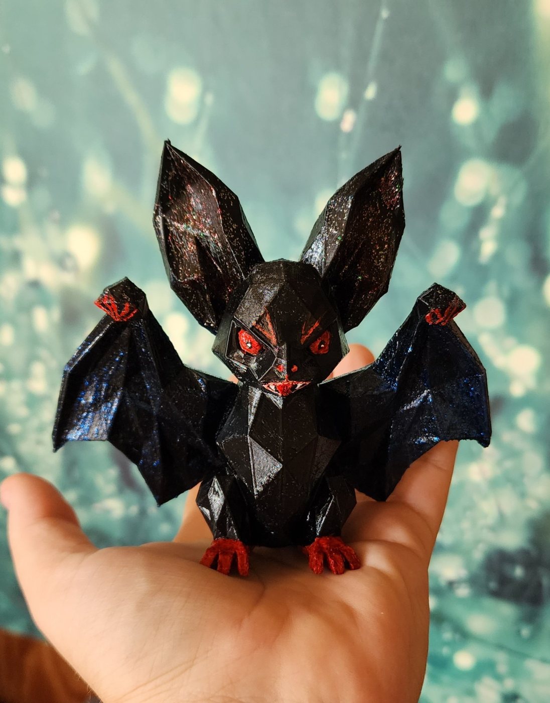 Bat sculpture