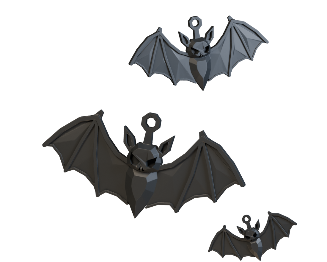 The Night Flight — arrangement of actual model geometry